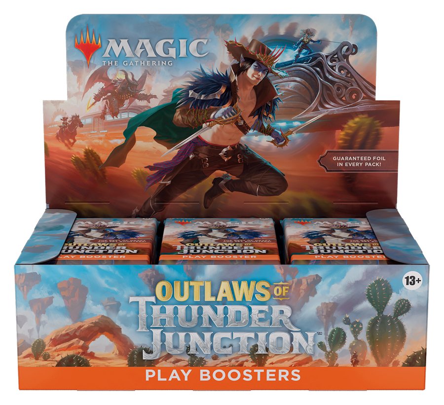 Magic the Gathering: Outlaws of Thunder Junction Play Booster Box (PREORDER) - gabescaveccc
