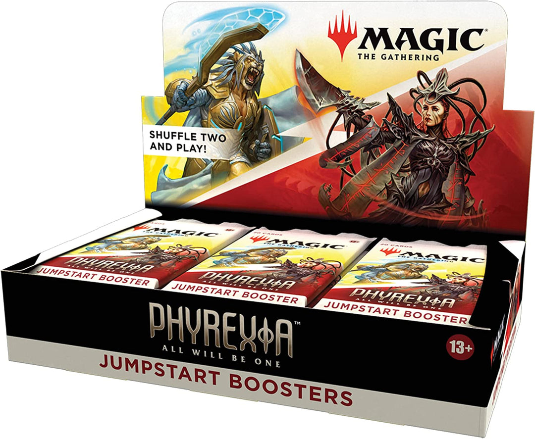 Magic: The Gathering Phyrexia: All Will Be One Jumpstart Booster Box | 18 Packs (360 Magic Cards) - gabescaveccc