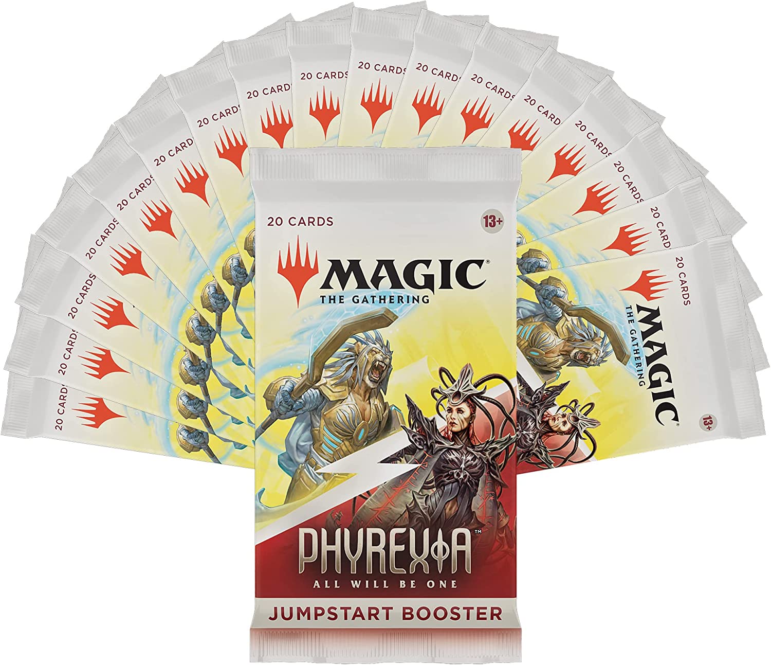 Magic: The Gathering Phyrexia: All Will Be One Jumpstart Booster Box | 18 Packs (360 Magic Cards) - gabescaveccc