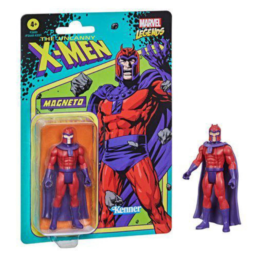 Marvel Legends Retro 375 Collection Magneto 3 3/4-Inch Action Figure - gabescaveccc