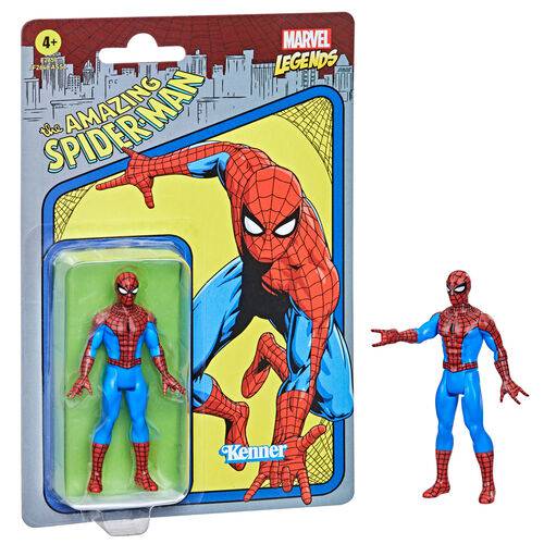 Marvel Legends Retro 375 Collection Spider - Man 3/4 - Inch Action Figure - gabescaveccc