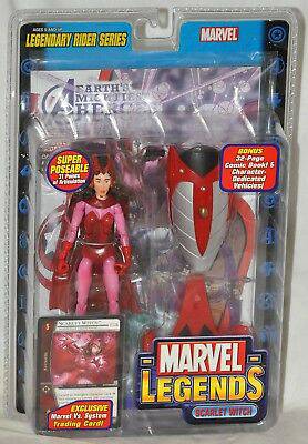 Marvel Series 11 Legendary Riders Scarlet Witch Action Figure - gabescaveccc