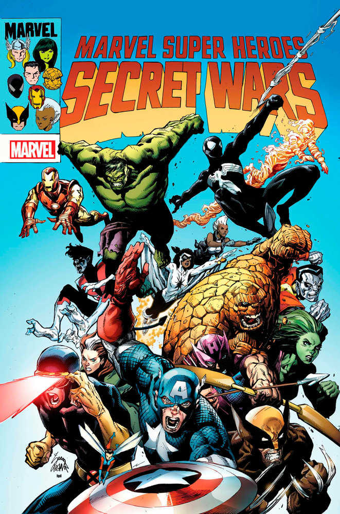 Marvel Super Heroes Secret Wars: Battleworld 1 Ryan Stegman Variant - gabescaveccc