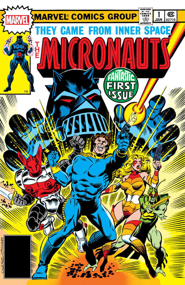 Micronauts 1 Facsimile Edition Foil Variant - gabescaveccc