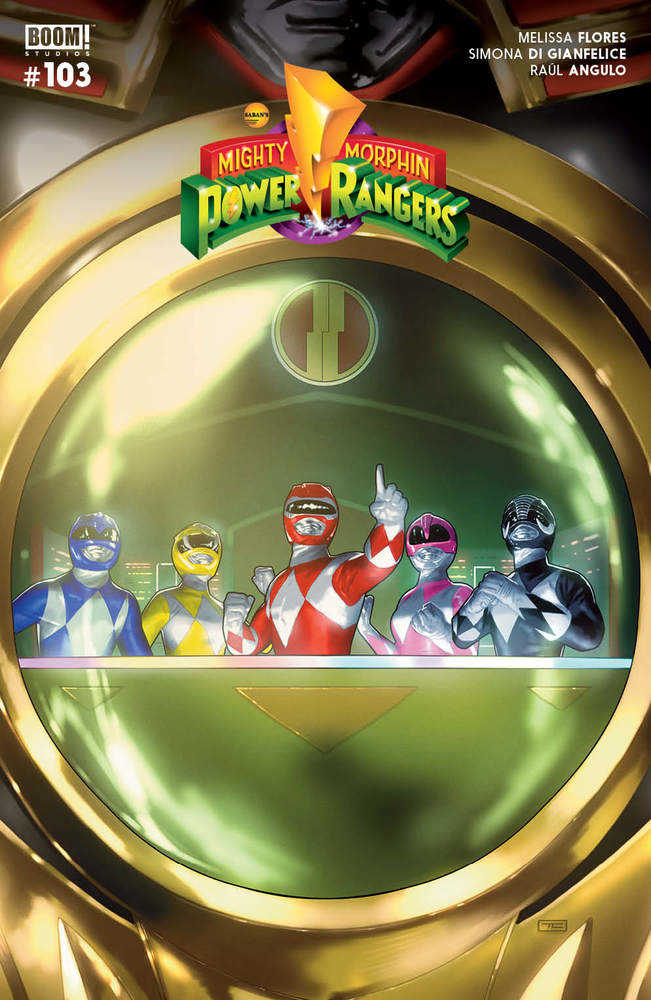Mighty Morphin Power Rangers #103 Cover A Clarke - gabescaveccc