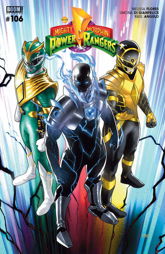 Mighty Morphin Power Rangers #106 Cover A Clarke - gabescaveccc