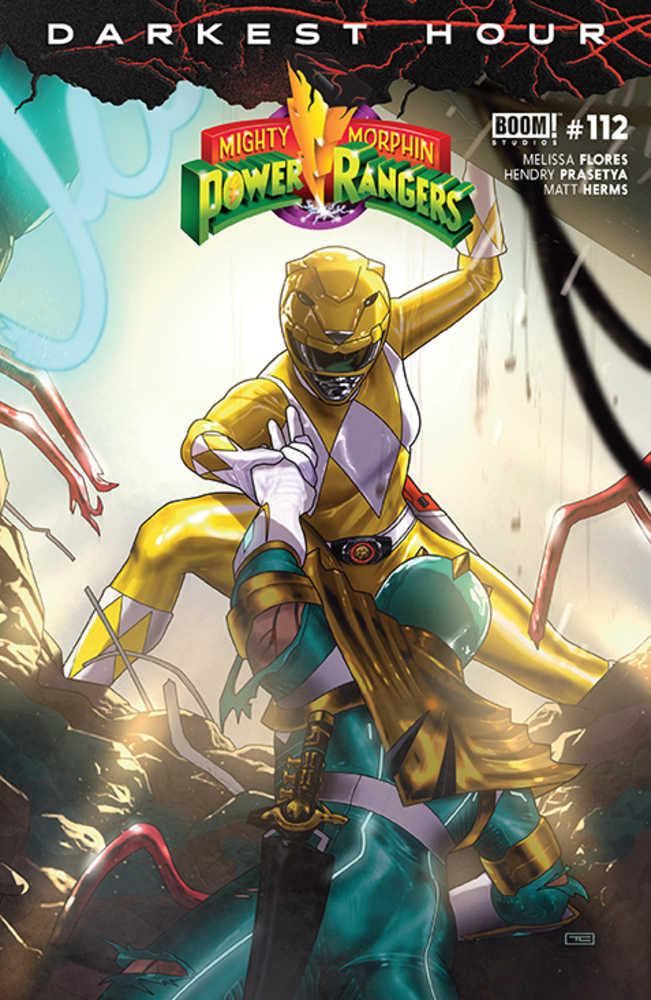 Mighty Morphin Power Rangers #112 Cover A Clarke - gabescaveccc