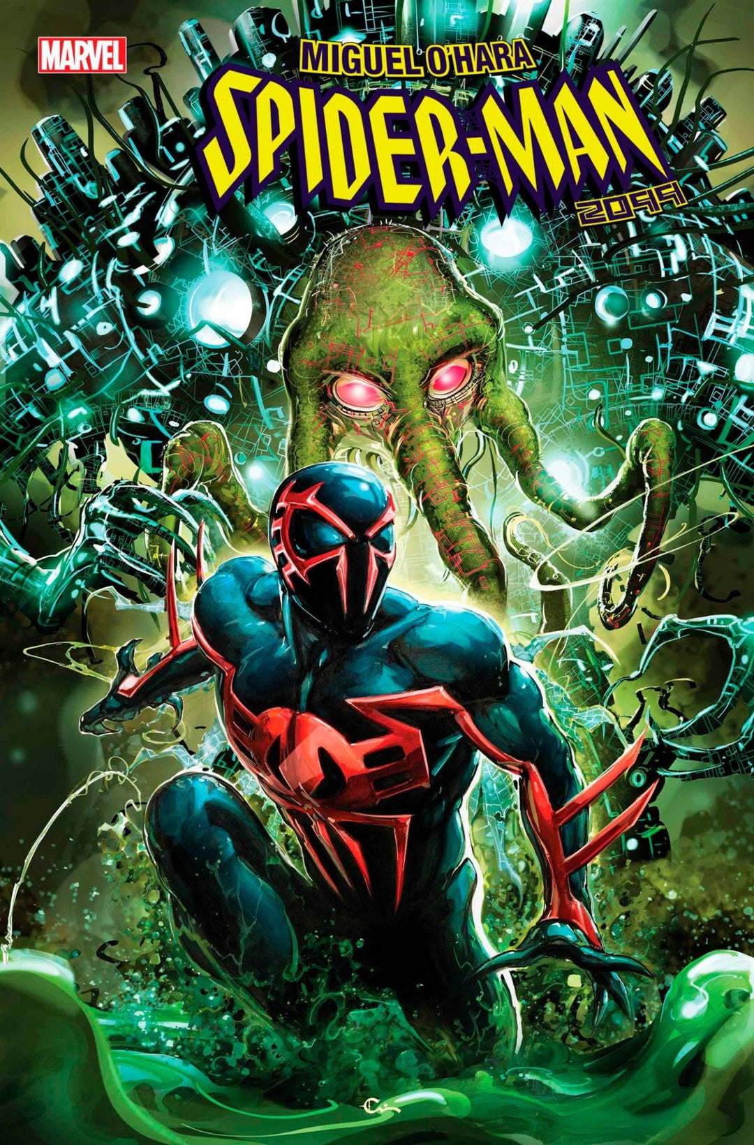 Miguel O'Hara - Spider-Man: 2099 5 Clayton Crain Variant - gabescaveccc