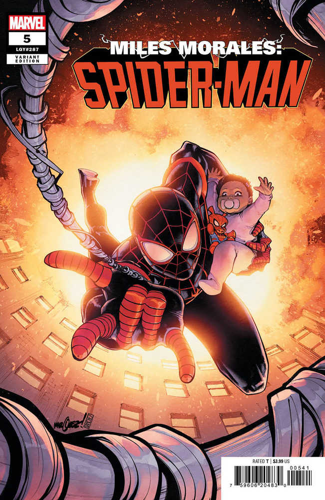 Miles Morales Spider-Man #5 David Marquez Variant - gabescaveccc