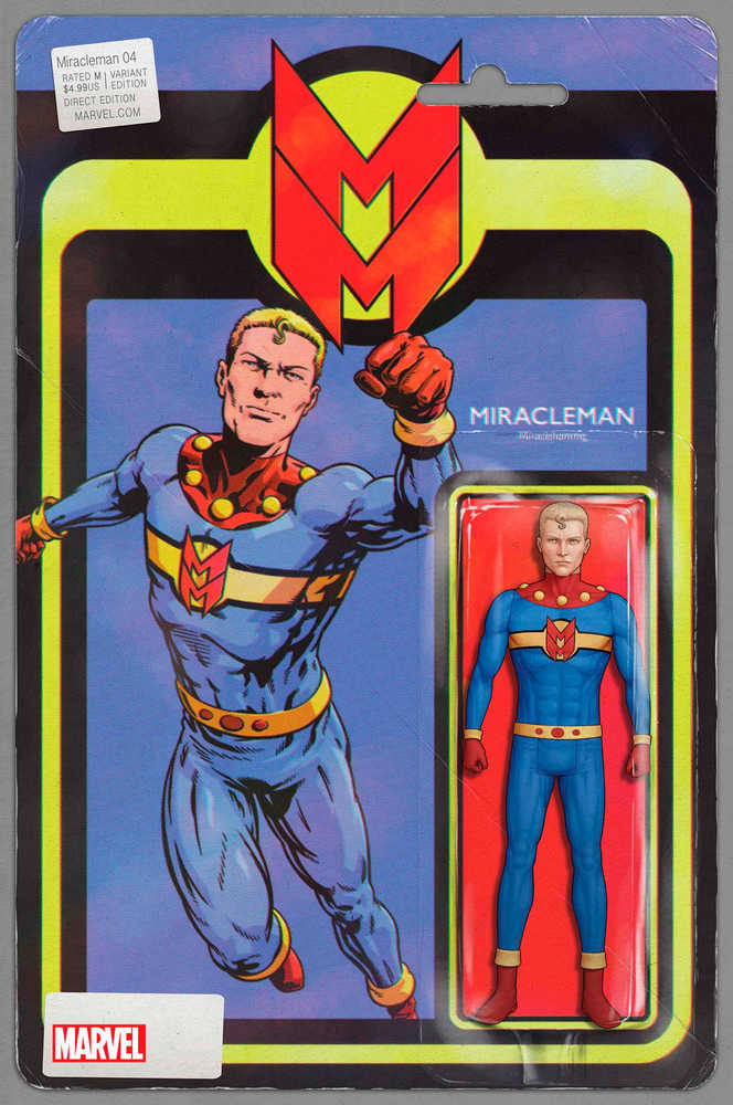 Miracleman Silver Age #4 Christopher Action Figure Variant - gabescaveccc