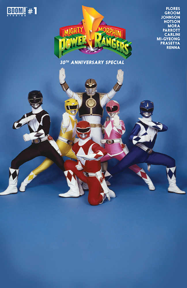 Mmpr 30th Anniversary Special #1 Cover D Photo Variant - gabescaveccc