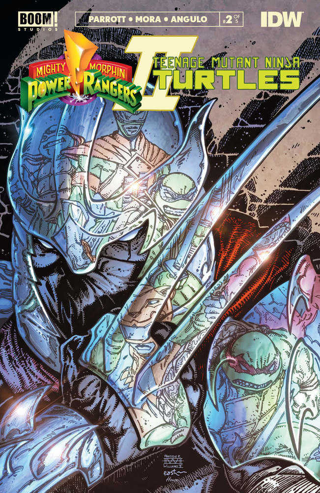 Mmpr Teenage Mutant Ninja Turtles II #2 (Of 5) Cover B Eastman & Williams II - gabescaveccc