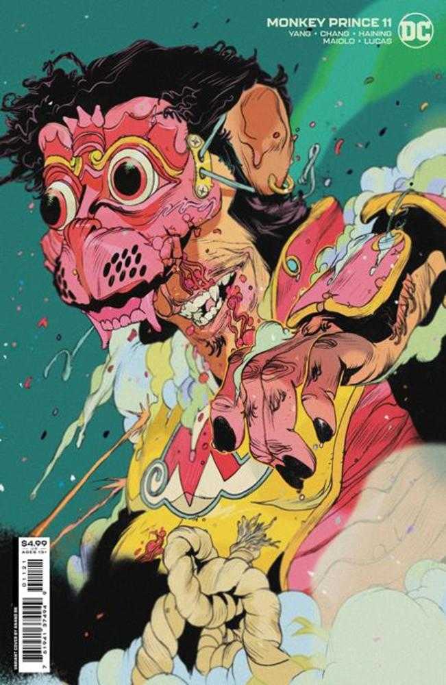 Monkey Prince #11 (Of 12) Cover B Anand Rk Card Stock Variant (Lazarus Planet) - gabescaveccc