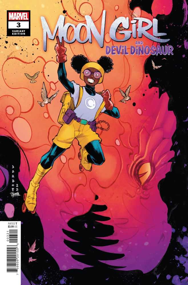 Moon Girl And Devil Dinosaur #3 (Of 5) Darboe Variant - gabescaveccc