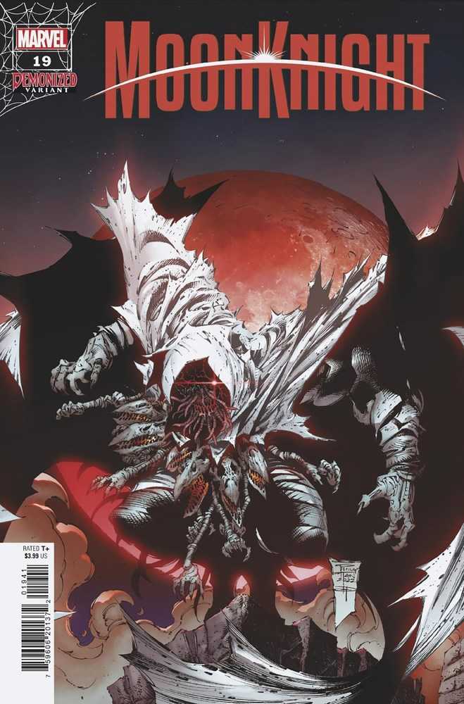 Moon Knight #19 Demonized Variant - gabescaveccc