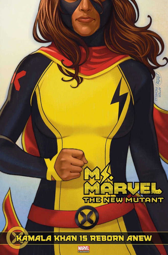 Ms. Marvel: The New Mutant 1 Betsy Cola Homage Variant - gabescaveccc