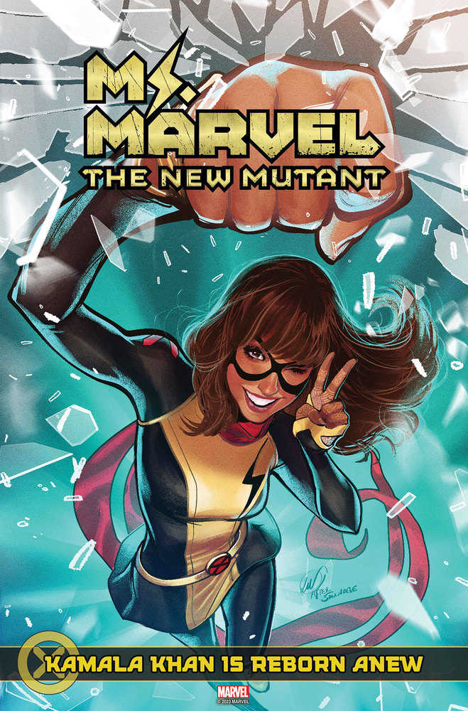 Ms. Marvel: The New Mutant 1 Lucas Werneck Homage Variant - gabescaveccc