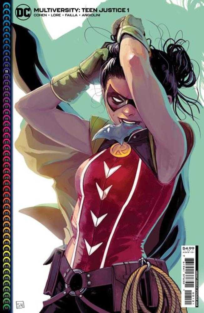 Multiversity Teen Justice #1 (Of 6) Cover B Stephanie Hans Card Stock Variant - gabescaveccc