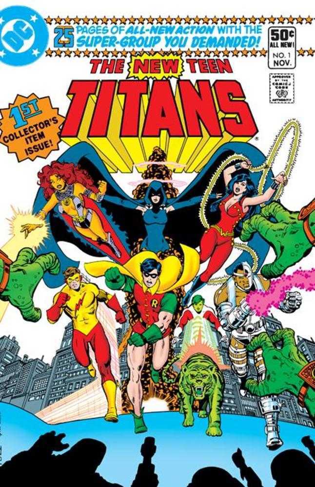 New Teen Titans #1 Facsimile Edition Cover A George Perez & Dick Giordano - gabescaveccc