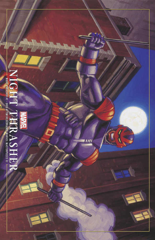 Night Thrasher 1 Greg And Tim Hildebrandt Night Thrasher Marvel Masterpieces III Variant - gabescaveccc