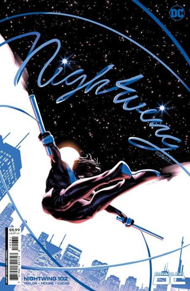 Nightwing #102 Cover C Jamal Campbell Card Stock Variant - gabescaveccc