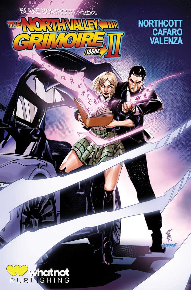 North Valley Grimoire #2 (Of 6) Cover C Back To Future Homage - gabescaveccc