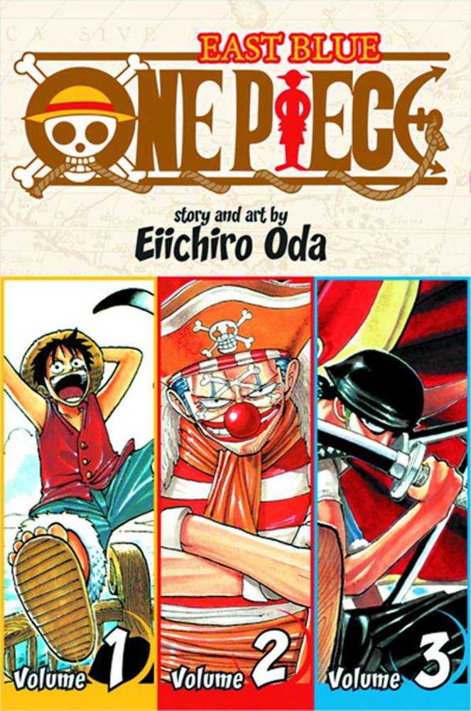 One Piece 3 in 1 TPB Volume 01 New Printing - gabescaveccc