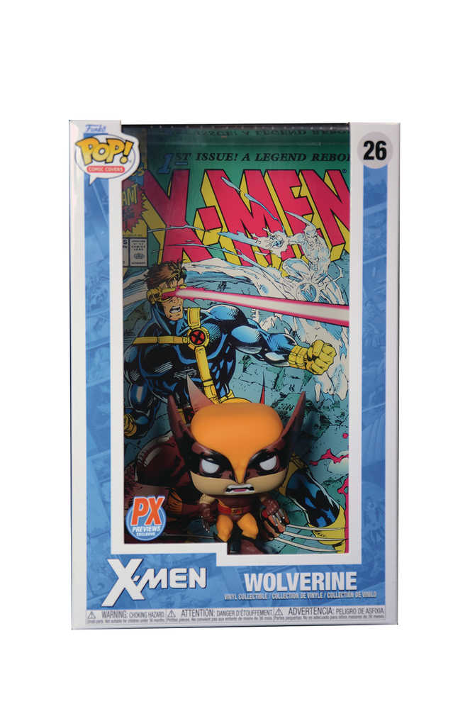 Pop Comic Cover Marvel X-Men Wolverine Previews Exclusive Vinyl Figure - gabescaveccc