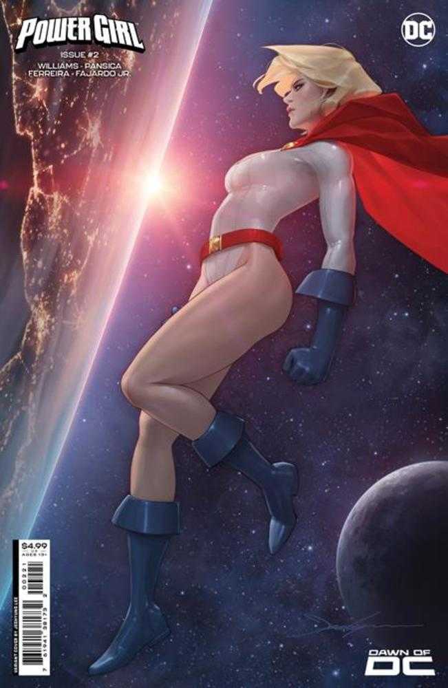 Power Girl #2 Cover B Jee Hyung Lee Card Stock Variant - gabescaveccc