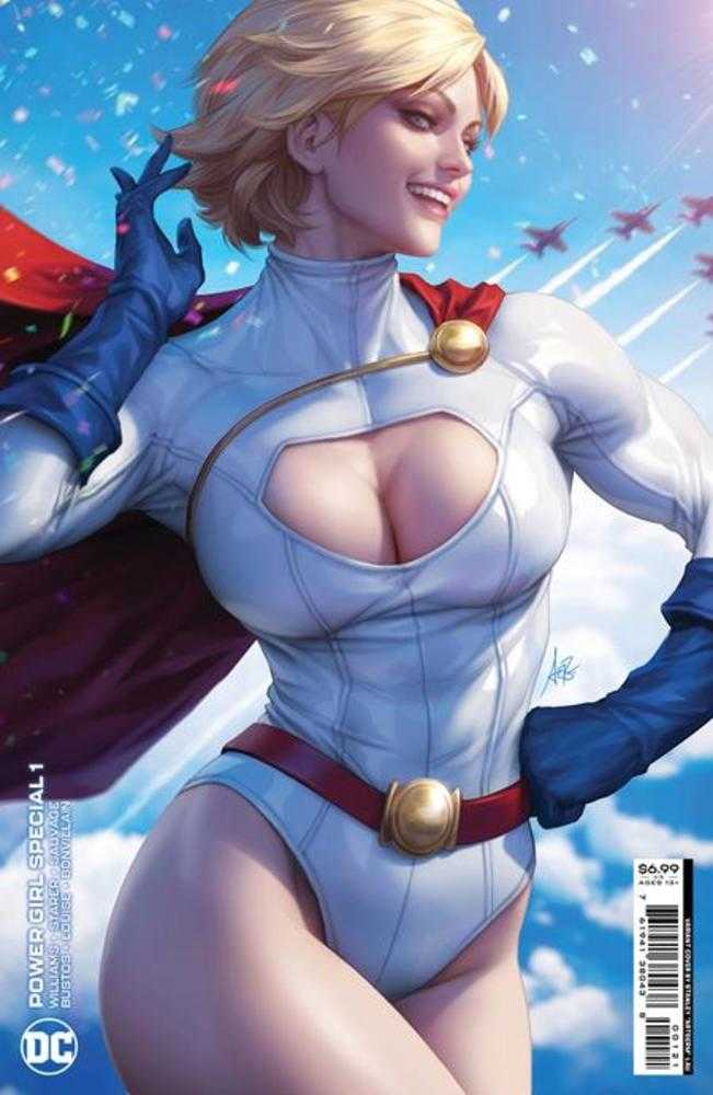 Power Girl Special #1 (One Shot) Cover B Stanley Artgerm Lau Card Stock Variant - gabescaveccc