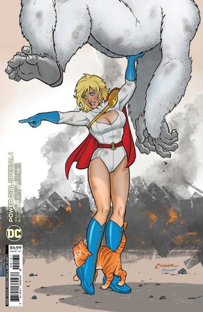 Power Girl Special #1 (One Shot) Cover C Amanda Conner Card Stock Variant - gabescaveccc