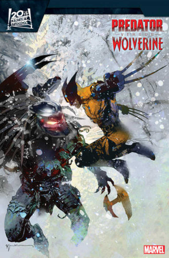 Predator vs Wolverine #4 Bill Sienkiewicz Variant - gabescaveccc