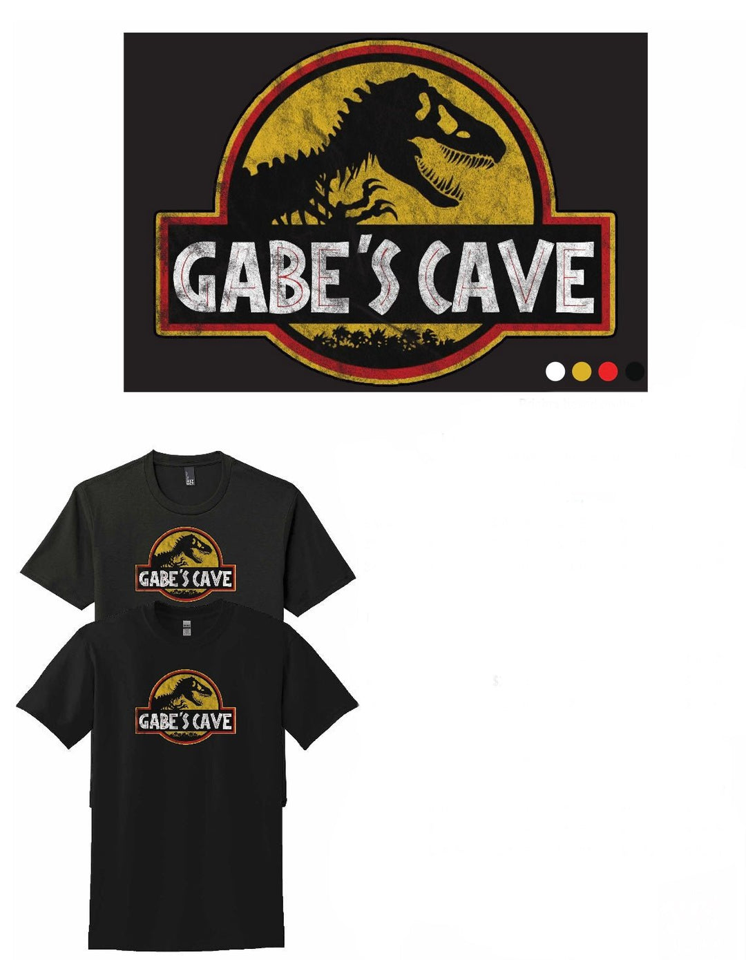 Predatory Gabe's Cave Logo Shirt - gabescaveccc