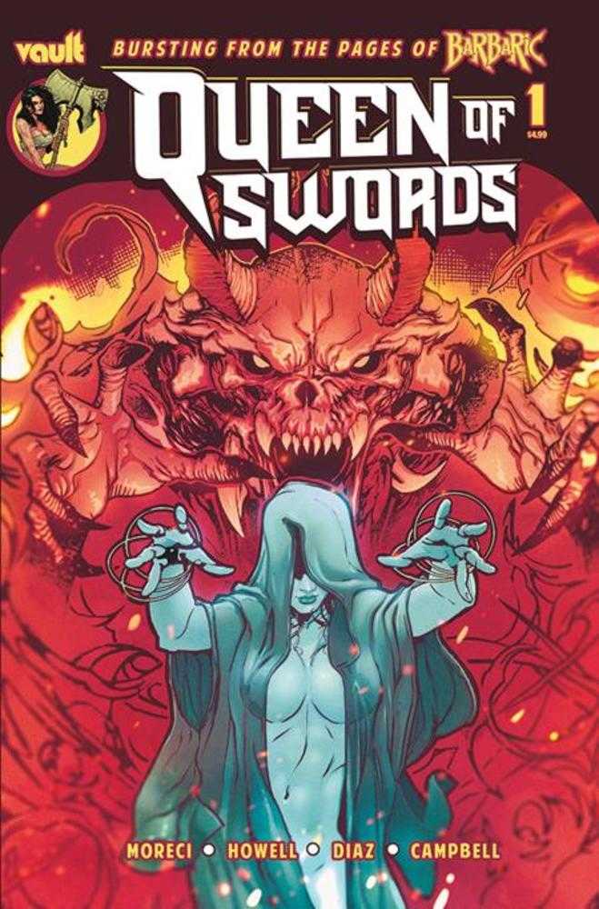 Queen Of Swords A Barbaric Story #1 Cover B Nathan Gooden Variant (Mature) - gabescaveccc