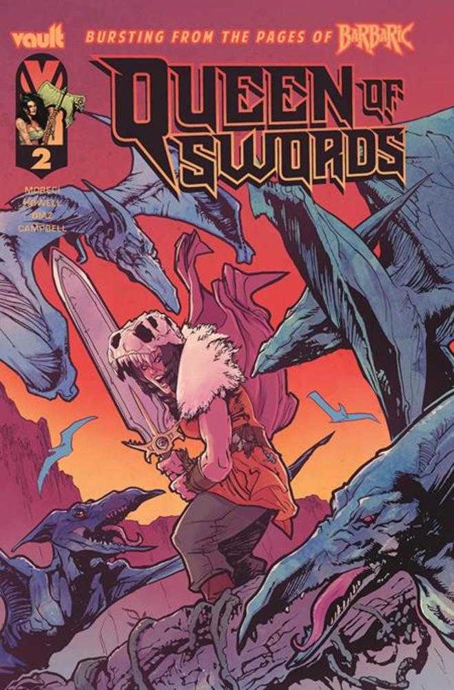 Queen Of Swords A Barbaric Story #2 Cover B Nathan Gooden Variant (Mature) - gabescaveccc