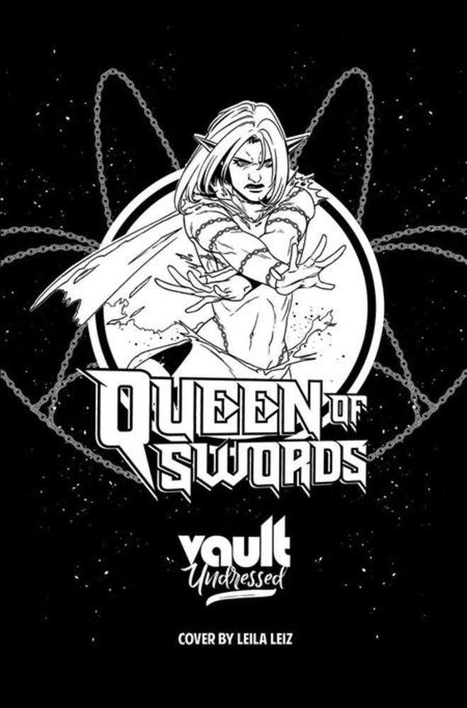 Queen Of Swords A Barbaric Story #2 Cover C Leila Leiz Nsfw Polybagged Variant (Mature) - gabescaveccc