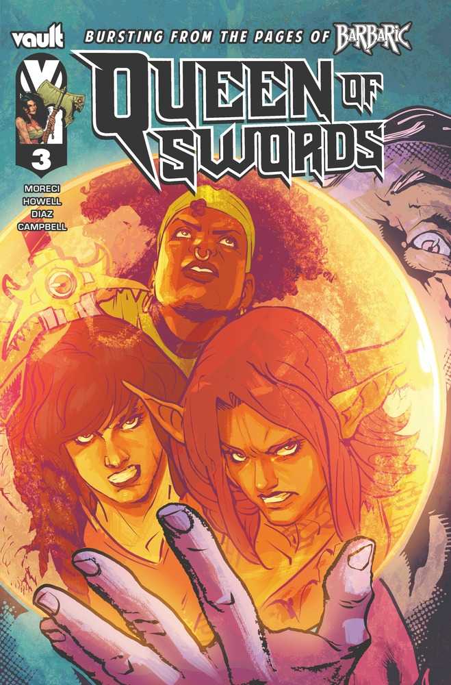 Queen Of Swords Barbaric Story #3 Cover B Gooden (Mature) - gabescaveccc