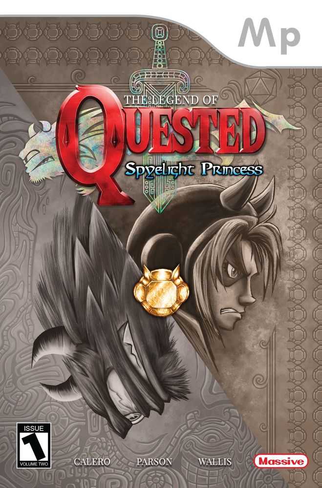 Quested Season 2 #1 Cover C Video Game Homage - gabescaveccc