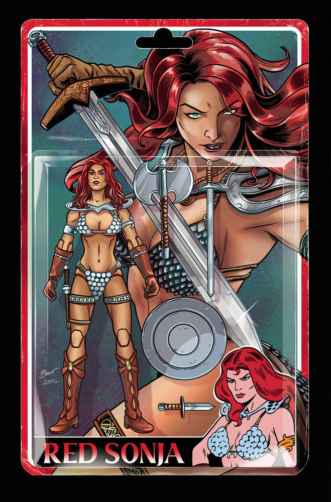 Red Sonja 2023 #1 Cover X 25 Copy Action Figure Virgin - gabescaveccc