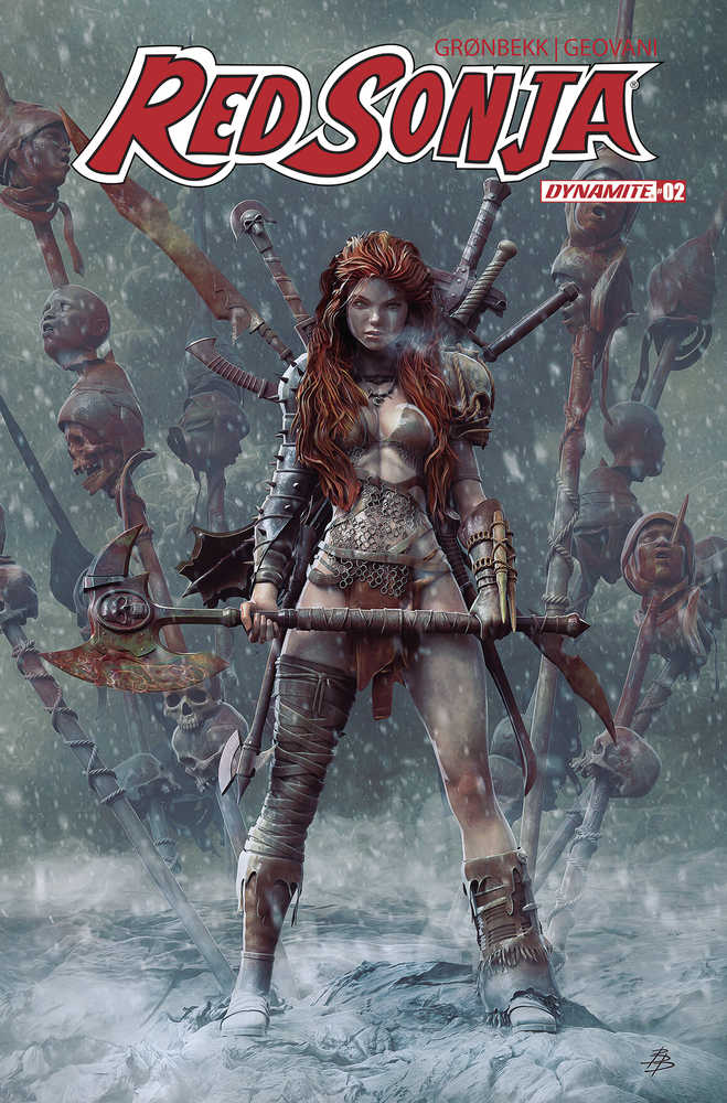 Red Sonja 2023 #2 Cover C Barends - gabescaveccc