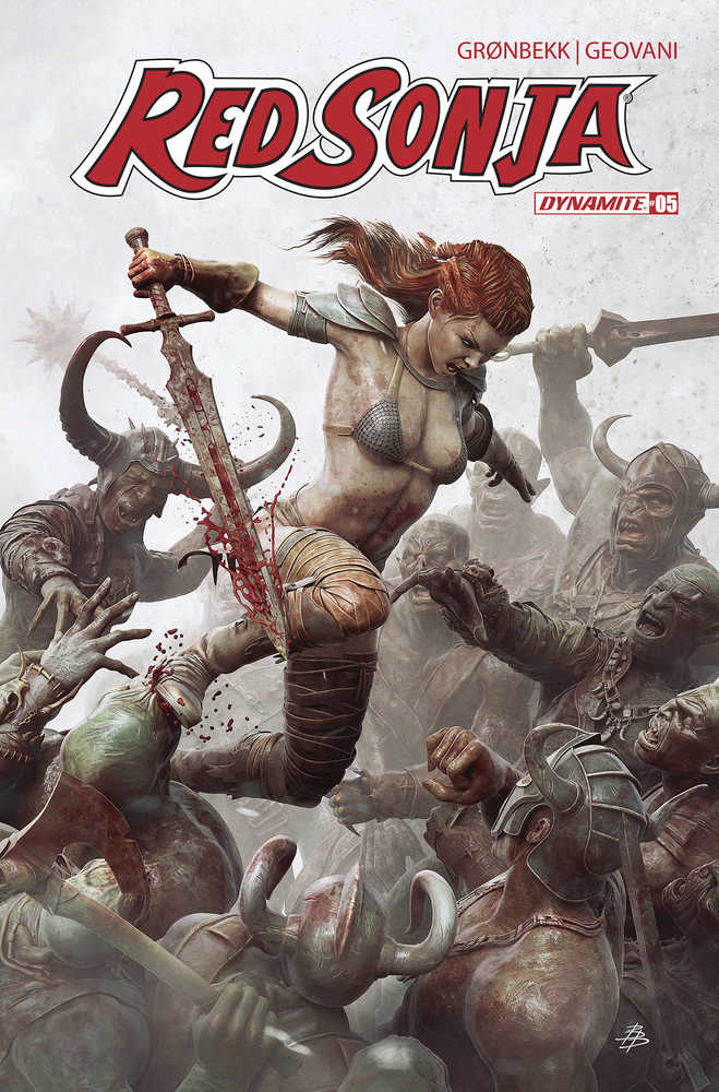 Red Sonja 2023 #5 Cover B Barends - gabescaveccc