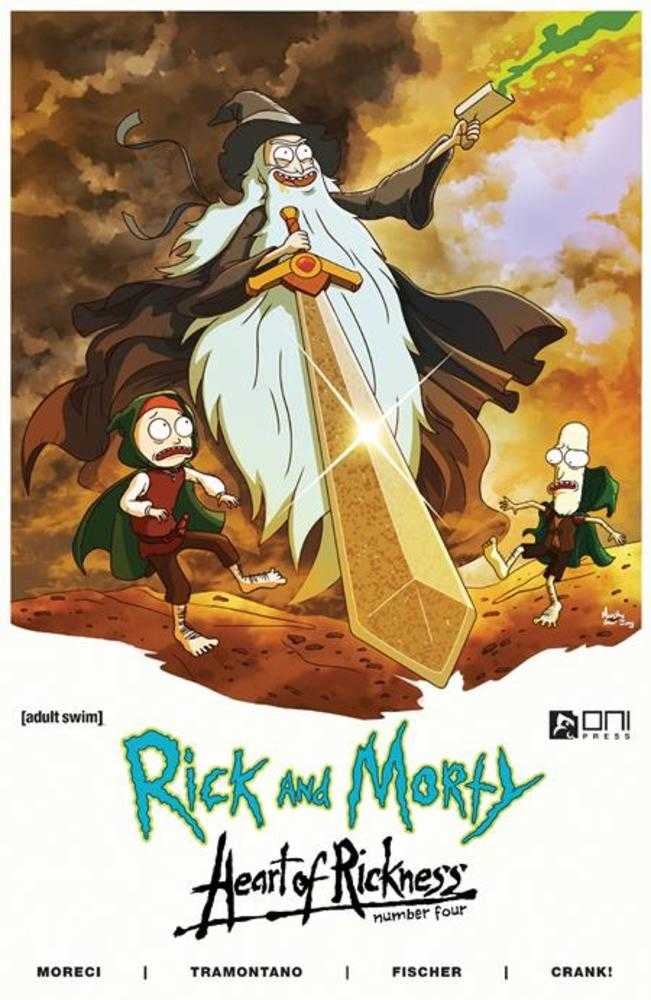 Rick And Morty Heart Of Rickness #4 (Of 4) Cover B Phil Murphy Variant (Mature) - gabescaveccc