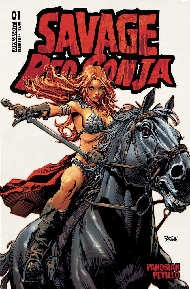 Savage Red Sonja #1 Cover A Panosian - gabescaveccc