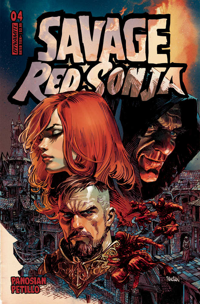 Savage Red Sonja #4 Cover A Panosian - gabescaveccc