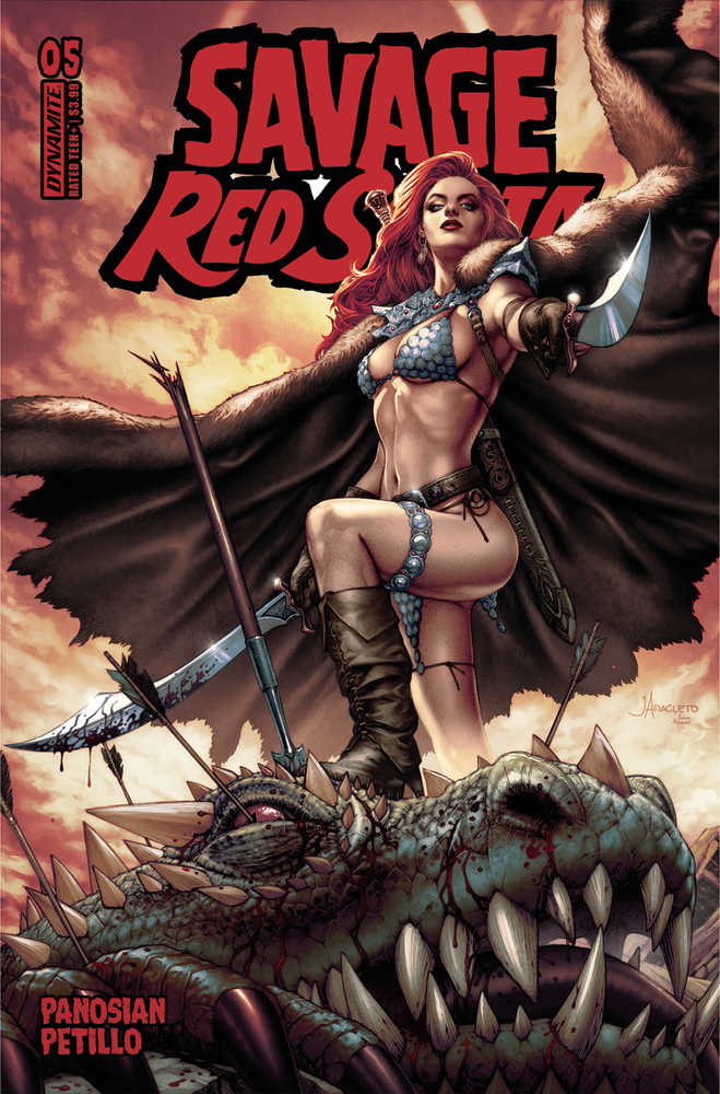 Savage Red Sonja #5 Cover C Anacleto - gabescaveccc