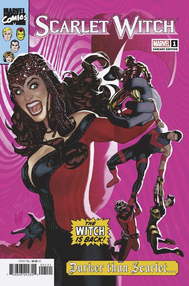 Scarlet Witch #1 Hughes Classic Homage Variant - gabescaveccc