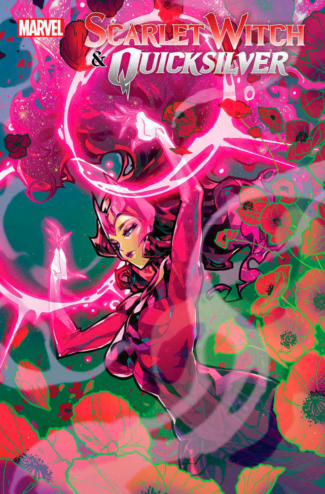 Scarlet Witch & Quicksilver 1 Rose Besch Variant - gabescaveccc