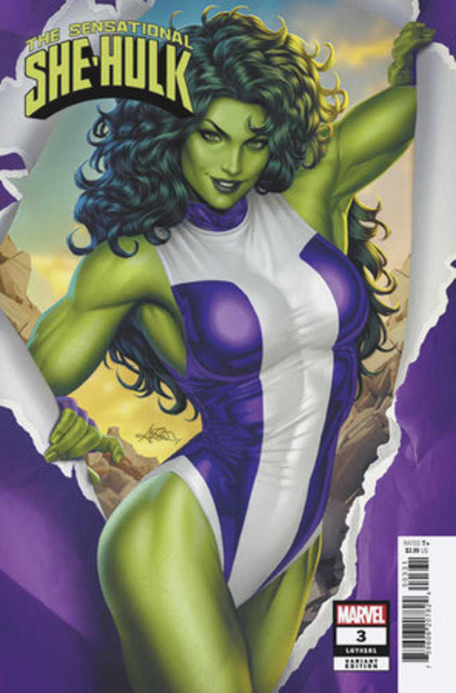 Sensational She-Hulk #3 Ariel Diaz Variant - gabescaveccc