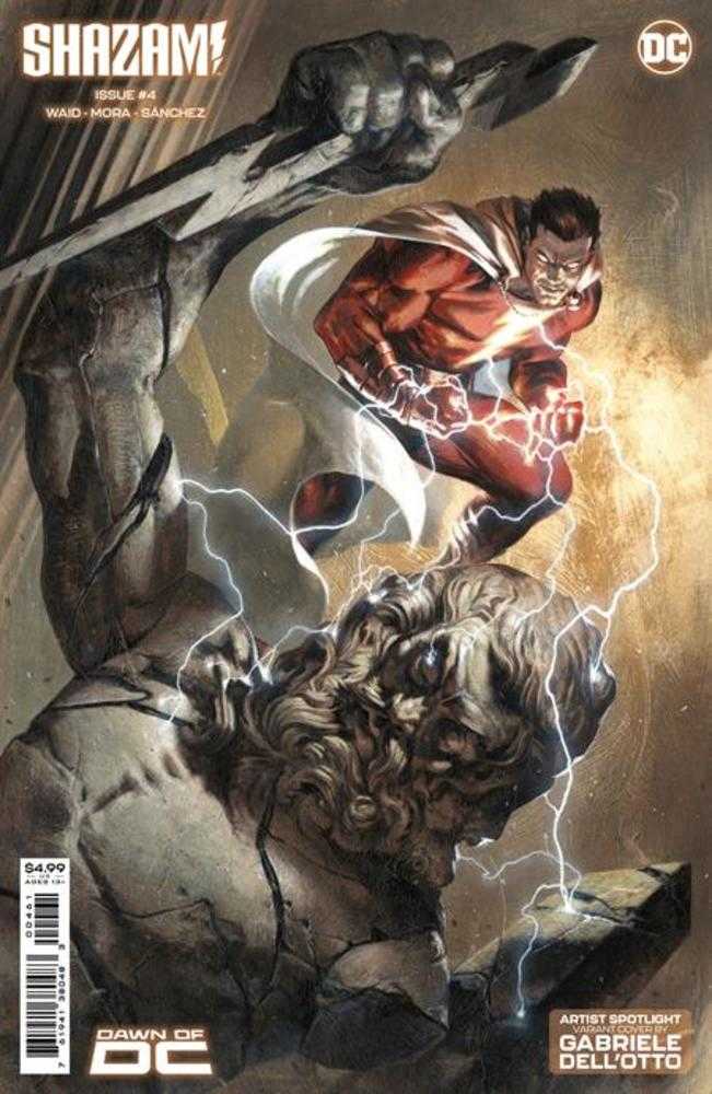 Shazam #4 Cover D Gabriele Dell Otto Artist Spotlight Card Stock Variant - gabescaveccc