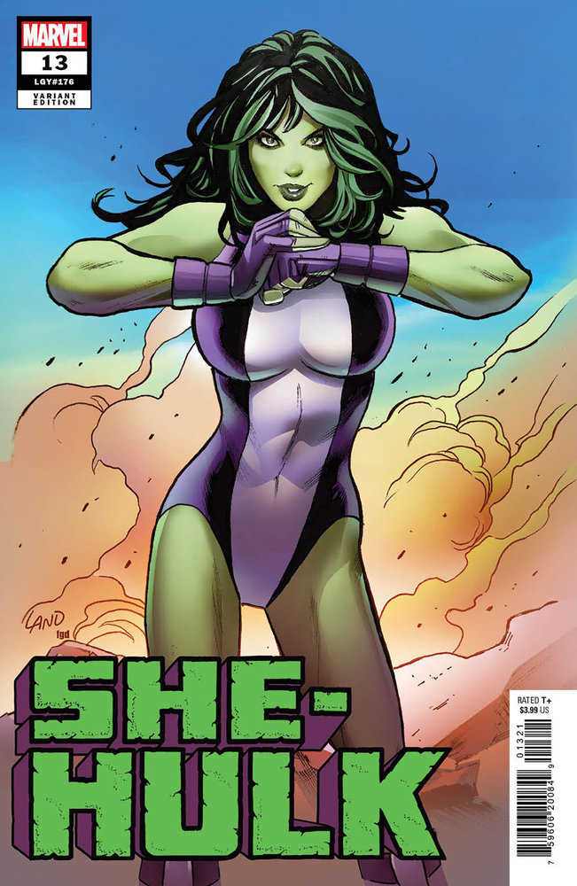 She-Hulk 13 Greg Land Variant - gabescaveccc
